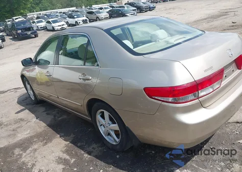 2003 Honda Accord 2.4 Ex z USA, uszkodzony, nr VIN 1HGCM56673A095876